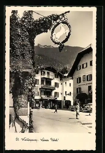 AK St. Wolfgang, Gasthaus Weisses Rössl