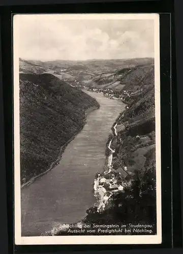 AK Nöchling /Strudengau, Aussicht vom Predigtstuhl