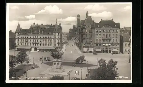 AK Malmö, Stortorget med Hotell Kramer