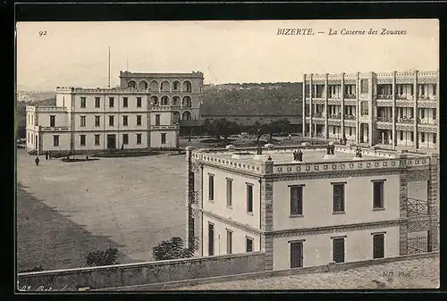 AK Bizerte, La Caserne des Zouaves