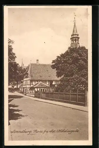 AK Svendborg, Parti fra Sct. Nikolaigade