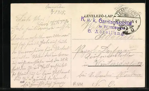AK Temesvár, Hungaria-fürdö