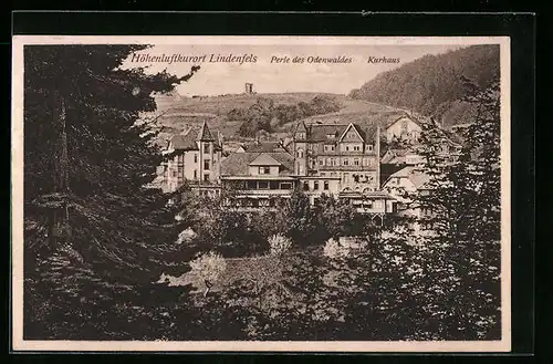 AK Lindenfels, das Kurhaus der Perle des Odenwaldes