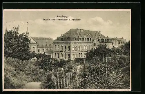 AK Arenberg, Dominikanerinnenkloster und Pensionat