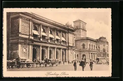 AK Hamburg, Fassade der Börse