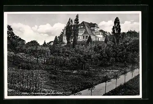 AK Höhr - Grenzhausen, Blick zum Kurhotel