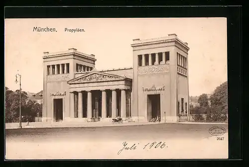 AK München, Propyläen