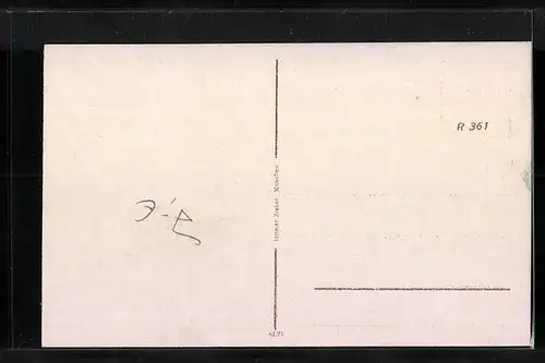 AK Halle a. S., Fassade der Hauptpost