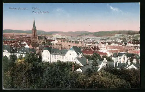 AK Kaiserslautern, Totalansicht der Stadt
