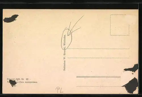 AK Wieliczki, Fragment kapl. Sw. Kingi, Rzezba w kapl. Sw. Kingi