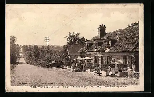 AK Vatierville, Le Clos Normand, Machines agricoles