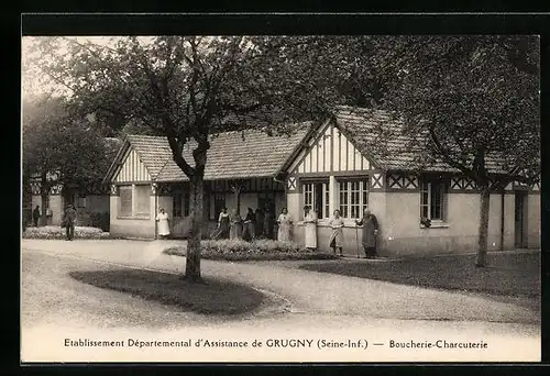 AK Grugny, Etablissement Departemental d`Assistance, Boucherie-Charcuterie