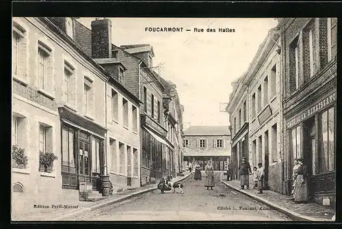 AK Faucarmont, Rue des Halles