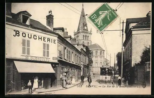 AK Sanvic, La Rue de la Republique
