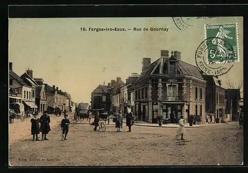 AK Forges-les-Eaux, Rue de Gournay