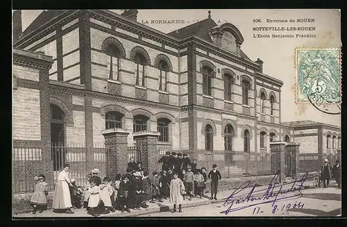 AK Sotteville-Les-Rouen, L`Ecole Benjamin Franklin