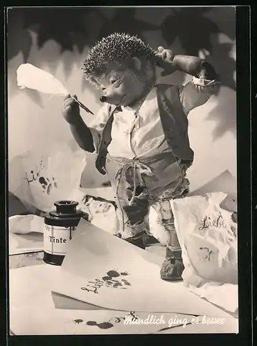 AK Mecki schreibt einen Brief, Mündlich ging es besser