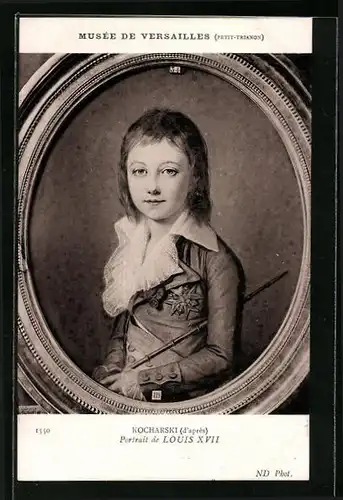 AK Musee de Versailles, Kocharski, Portrait de Louis XVII