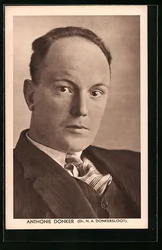 AK Anthonie Donker, der Dichter im Portrait