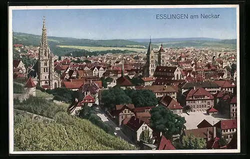 AK Esslingen am Neckar, Gesamtansicht