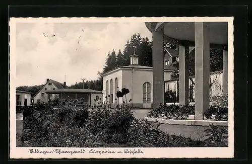 AK Villingen / Schwarzwald, Kurgarten und Lesehalle