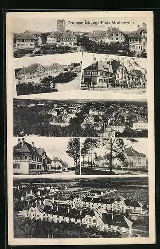 AK Grafenwöhr, Truppenübungsplatz, Mehrfachansichten