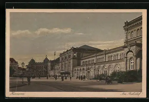 AK Hannover, am Bahnhof