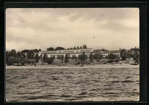 AK Warnitz / Uckermark, Zentrales Ferienheim des VEB Maxhütte am Ober-Ueckersee