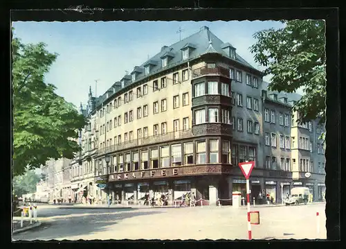 AK Zwickau i. Sa., am Ringcafé