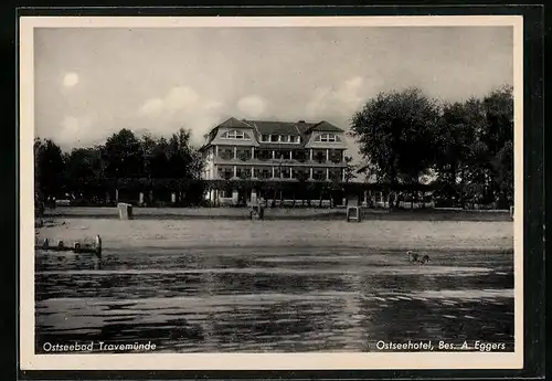 AK Travemünde / Ostsee, Ostseehotel von A. Eggers