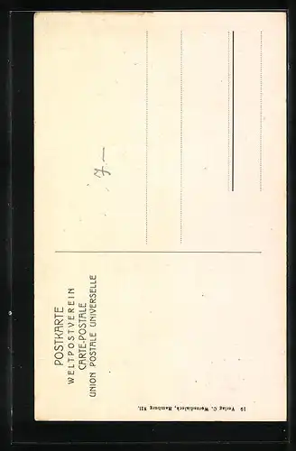 AK Hamburg-Neustadt, Vorsetzen im Abbruchsviertel, Hof 36