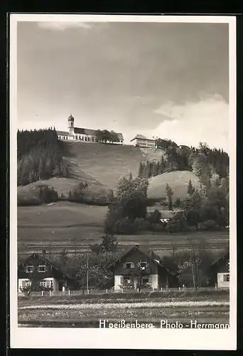 Foto-AK Hohenpeissenberg, Ortspartie