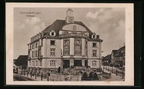 AK Donaueschingen, Rathaus