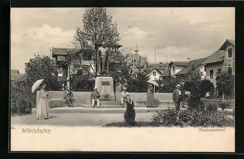 AK Wörishofen, Kneippdenkmal