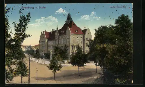 AK Naumburg a. Saale, Blick auf das Realgymnasium