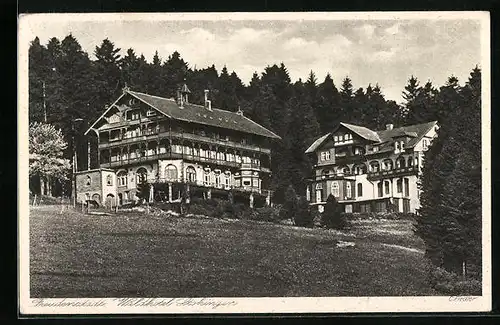 AK Freudenstadt / Schwarzwald, Waldhotel Stokinger