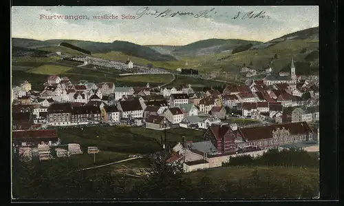 AK Furtwangen, Blick auf die westliche Seite