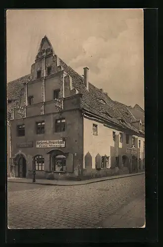 AK Alt-Meissen, Giebel am Kleinmarkt