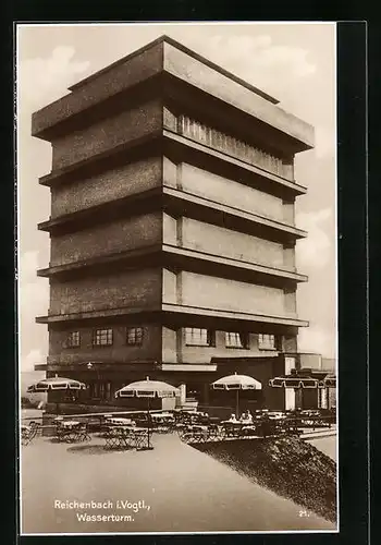 AK Reichenbach i. V., am Wasserturm