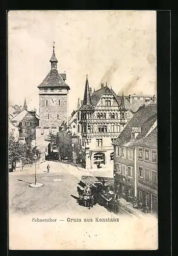 AK Konstanz, Blick auf das Schnetzthor