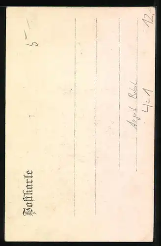 AK Portrait von August Bebel, 1840-1913, Arbeiterbewegung