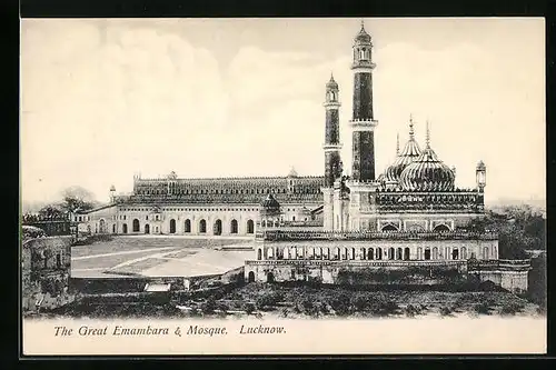 AK Lucknow, The Great Emambara & Mosque