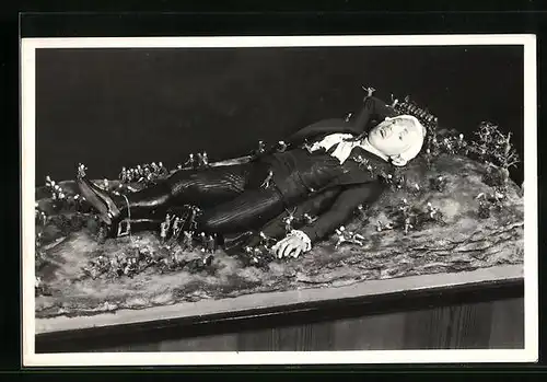 AK Sonneberg / Thüringen, Deutsches Spielzeugmuseum, Gulliver in Liliput