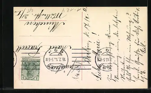 AK Prinz Ernst August und Prinzessin Victoria Luise im Portrait