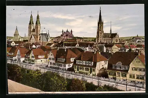 AK Speyer am Rhein, Totalansicht mit dem Dom