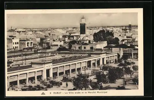 AK Rabat, La Ville arabe et le Marche Municipal