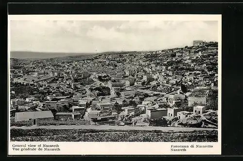 AK Nazareth, Panorama der Stadt