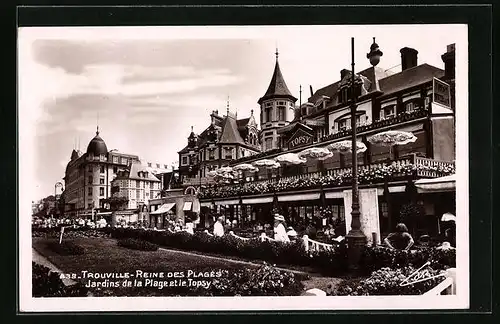 AK Trouville, Reine des Plages