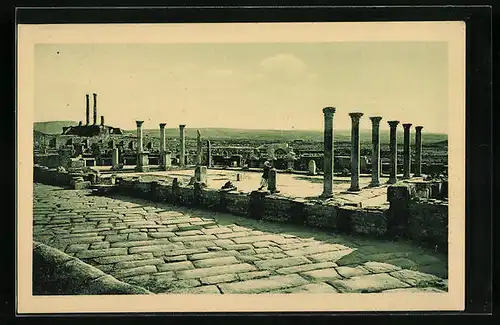 AK Timgad, Marche de Sertius et Capitols