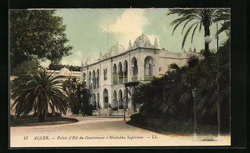 AK Alger, Palais d`Ete du Gouverneur a Mustapha Superieur